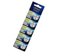 5 Picocchie LiR2032 Batterie da 3 6 V Batterie per Monete Litio Ricaricabili Ideali I Calcolatori Orologi Le Torce della Battute Cella Ricaricabili
