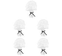 5 Pieces Parrucche Divertenti Per Uomo Accessorio Del Costume Da Giudice