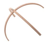 5 Pieces Supporto Per Campanello Vento in Bambù Kit Telaio Mobile Legno Fai Da