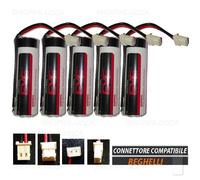 5 pile batterie 3,6V 2,7Ah allarme INTELLIGENT BEGHELLI 8131 rilevatore infrared