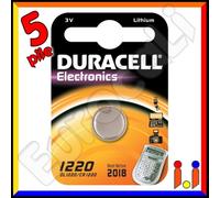 LITHIUM CR1220 3V - BLISTER 1 BATTERIA DL1220/BR1220-MELDU30 DURACELL