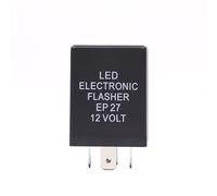 5 Pin EP27 FL27 Relè elettronico Flasher per auto veicolo LED lampadine del segnale di direzione Hyper Blink Flash Fix