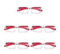 5 Pk Unisex da Uomo Blu Luce Blocco Occhiali da Lettura Nero Bianco Telaio