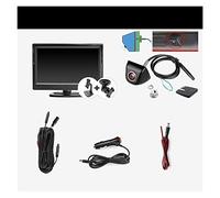 5 pollice AHD 4. Pin Car Monitor for 1080p ad alta definizione 170 gradi Night Vision View View View Telecamera facile installazione(AT502-GAHD815)