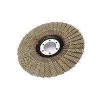 5 Pollici 1 Pz 60/100/200/400 Grit Mole Abrasive 125 Mm Disco Abrasivo A Lamelle For Smerigliatrice Angolare Tampone Abrasivo Diamantato(60)