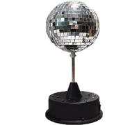 5 Pollici Disco Specchio Palla Flessibile LED Luce Rotazione Automatica Danza Festa Danza Luce