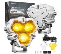 5"Pollici LED Light Bar Pods Driving Lights White Amber DRL for Fuoristrada