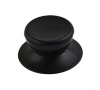 5 pomelli di ricambio per coperchi di pentole, pentole in plastica nera, per padelle, pentole, bollitori e coperchi per pentola dell'olio