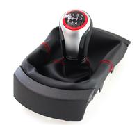 5 Pomello Leva Cambio In Pelle Per Seat Ibiza, 5 Marce, Nuovo