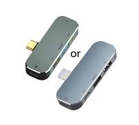 5 Port 1xUSB 3.0 Hub Splitter 2xUSB Hub 2.0 2xType C Charging Support for Mobile Phone Laptop Type C Hub Adapter