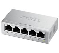 Zyxel Switch Ethernet non gestito Gigabit a 5 porte | Splitter Ethernet | Montaggio desktop o a parete [GS-105B v5]