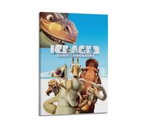 5 poster decorativi da parete del film dell'era glaciale, stampa artistica su tela, poster decorativo moderno per camera da letto, 50 x 75 cm