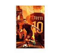 5 poster su tela con stampa di Francesco Totti, decorazione artistica da parete per soggiorno e camera da letto, senza cornice, stile 30 x 45 cm