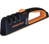 5 Precision Adjust Knife Sharpener- 3-Stage Premium Kitchen Knife Sharpener to Repair, Restore & Polish Blades by Sharp Pebble