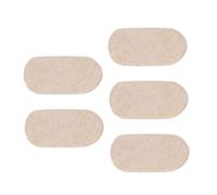 5 protezioni per corde in pergamena per violoncello, giallo chiaro per prevenire il taglio e prolungare la durata della vita del ponte, per violoncelli orchestrali