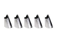 5 protezioni per le dita per tagliare alimenti, protezione per le dita in acciaio inox, protezione per le mani, per utensili da cucina