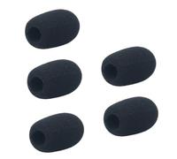 5 protezioni per microfono da conferenza in schiuma per riduzione del rumore, per un suono professionale