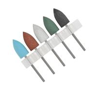 5 punte per trapano in silicone, per rimuovere i difetti e ottenere tamponi in silicone per arte liscia