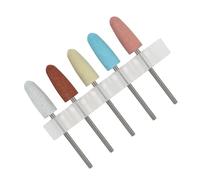 5 punte per trapano in silicone, per rimuovere i difetti e ottenere tamponi in silicone per arte liscia