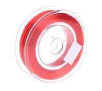 5 pz 0.400mm 50.0m Supporto for lenza da pesca intrecciato Affondamento Shock Leader Line Resistente all'abrasione Per Fishing(Red)