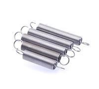 5 pz 0.7-0.8mm Diametro del Filo In Acciaio Inox 304 Gancio Aperto Molla di Tensione S Gancio Molla di Estensione Elicoidale molla di richiamo L = 20-60mm(60mm,5MM_0.7MM(5PCS))
