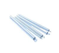 5 pz/10 pz Molla di estensione di tensione zincata Diametro filo 0,4 mm-1,0 mm Molle a doppia spirale Diametro esterno 3 mm-10 mm Lunghezza 300 mm Varie dimensioni(0.6 x 6 x 300mm,5 Pcs)