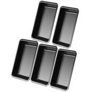 5 pz 5 pollici scatola rettangolare toast forno teglia teglia antiaderente