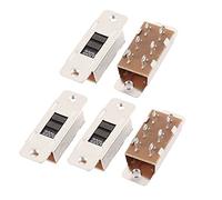 5 Pz 6 Terminali di installazione for amplificatore DPDT 2P2T Selettore di tensione Interruttore a scorrimento Tubo termorestringente AC 110 V/220 V Accessori per interruttori industriali