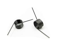 5 PZ 65Mn Acciaio Molla di Torsione Elicoidale a Forma V Anello Helicaltorsio Diametro Filo 0.7mm Angolo 60/90/120/180 Gradi(4.2mm (120 degrees),9mm)