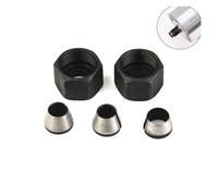 5 Pz 6mm 6.35mm 8mm Pinza Mandrino Adattatore for Incisione Guarnizioni Macchina Tornio Mandrino Trimmer Router Elettrico Bit Pinze