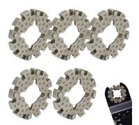 5 pz adattatori per lame oscillanti, adattatore utensile universale multicutter robusto compatibile con Fein MSxE365II per utensili elettrici