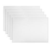 5 Pz Asciutto Cancella Flessibile Magnetico 11.7" x 8" Magnetico Foglio Bianco