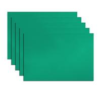 5 Pz Asciutto Cancella Flessibile Magnetico 11.7" x 8" Magnetico Foglio Verde