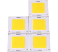 5 pz chip LED COB 50 W ad alta potenza, ultra luminoso 5000LM senza sfarfallio Lunga durata, con eccellente dissipazione del calore, per faretto a incandescenza fai da te Illuminazione da lavoro