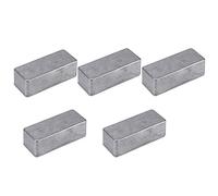 5 Pz Chitarra Effetti Pedale Alluminio Box Enclosure per DIY Guitar Pedal Kit 1590A