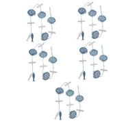 5 Pz Ciondolo Mediterraneo Arredamento Mediterraneo Arte Murale Mediterranea Decorazione Murale Mediterranea Decorazione Da Appendere Soggiorno Arredamento Della Casa Di Legno PRETYZOOM