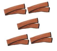 5 Pz Copertura Del Carrello Coperture Delle Maniglie Copri Maniglia Per Passeggino Protezione Per Maniglia Del Passeggino Coprimaniglia Per Passeggino Light Brown Pelle Abaodam