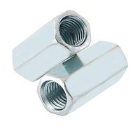 5 pz Dado a Stelo Lungo M12x40, Distanziatore Filettato Esagonale in Zinco, Fissaggio Filettato per Vite Biella, Dado Manicotto Spirale per Ricambi Meccanici