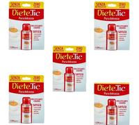 5 PZ DIETE TIC DOLCIFICANTE LIQUIDO 60ml ZERO CALORIE 1200 GOCCE SENZA GLUTINE