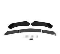 5 Pz Diffusore Paraurti Anteriore, KIMISS Paraurti Anteriore Labbro Body Kit Lip Splitter Spoiler Diffusore Canard Protezione Crash Antigraffio Universale per Auto