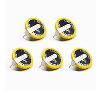 5 pz EEMB LIR2032H Batteria Ricaricabile 70mAh 3.7V Batterie A Bottone Agli Ioni di Litio con Linguette di Saldatura