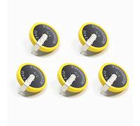 5 pz EEMB LIR2450 Batteria Ricaricabile 120mAh 3.7V Batterie A Bottone Agli Ioni di Litio Con Linguette A Saldare