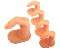 5 pz Falso Pratica Formazione False Dita Modello Nail Art Suggerimenti Strumento Di Visualizzazione Durabilità