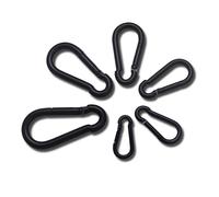5 Pz Gancio A Molleta Clip Carabiner Pesante Collegamento Per Corda