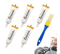 5 pz grasso per ingranaggi, Con un pennello, Parte della stampante 3D, lubrificante multiuso per cerniere, grasso lubrificante per Nettuno 4/Ender3V3KE/Ender3V3/Kobra2Series/Lab X1 P1P P1S A1 Mini