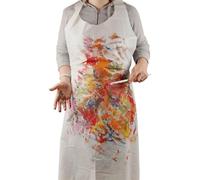 5 PZ Grembiuli Monouso Usa e Getta per Adulti e Ragazzi, Impermeabili in Plastica Trasparente per Cucinare, Servire, Pittura, Parrucchiere, Cucina, Ospedale, Camice da Lavoro, Alimentare