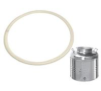 5 PZ GUARNIZIONI PER BIDONI CONTENITORI ACCIAIO INOX OLIVARI OLIO Ø 200