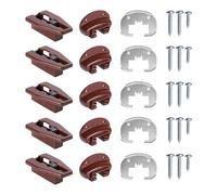 5 Pz Guide Per Cassetti Con Sfondi In Metallo E Viti