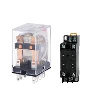 5 Pz HH52P MY2NJ Bobina Generale Micro Mini Contattore Interruttore con Base Presa 8Pin 5A Rele12V24V220V(DC (5Pcs),220V With Base)