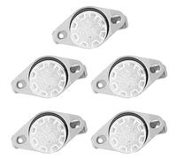 5 Pz KSD301 Termostato 250V 10A, Interruttore di Temperatura Normalmente Aperto a 70°C, Sensore Termico per Elettrodomestici, Riscaldamento e Cucine Elettriche